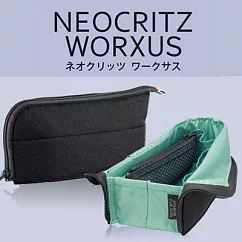KOKUYO Neo Critz Shelf多功能展開式筆袋─黑