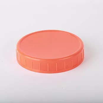 Mason Select 梅森罐 Ball (Mason Jars) 塑膠蓋八色 三入寬口橘色