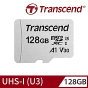 創見 Transcend 128GB 300S microSDXC UHS-I U3 V30 A1 記憶卡(含轉卡)