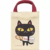 糸井忠晴（知名男作家）舊町屋&貓系列 迷你小提袋麵包店貓