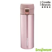【康寧Snapware】316不鏽鋼超真空彈跳保溫瓶560ml-四色可選粉色