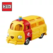 【日本正版授權】TOMICA DM-18 小熊維尼 麵包車 玩具車 維尼 Disney Motors 多美小汽車 840411