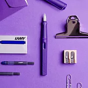 LAMY狩獵者系列 Candy限量鋼筆-21F紫羅蘭