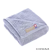 【日本ORIM今治毛巾】LISSE極品柔軟超長纖匹馬棉毛巾 ‧白梅灰