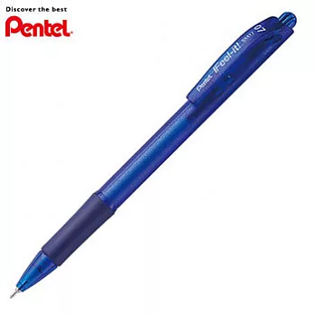 (盒裝12支)PENTEL IFeel-it BX417輕油自動原子筆 藍