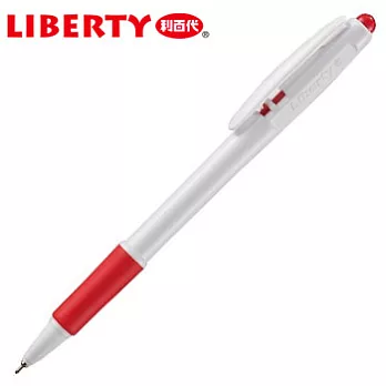 (盒裝10支)利百代LB-1001自動原子筆0.48 紅