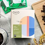 【OKO】濾泡式咖啡掛耳包7入-甘香綠(10g x 7入)