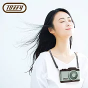 日本Toffy LED Camera Fan相機造型風扇 FN04馬卡龍綠