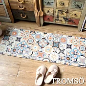 TROMSO廚房防油皮革地墊-K328古典花磚