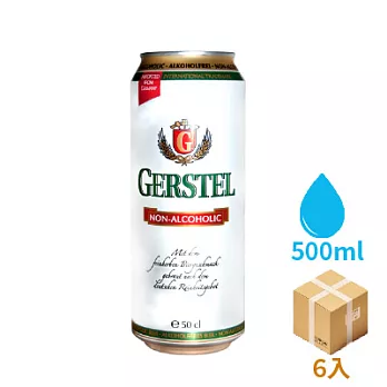【Gerstel】拉格啤酒風味飲500ml (6入組)