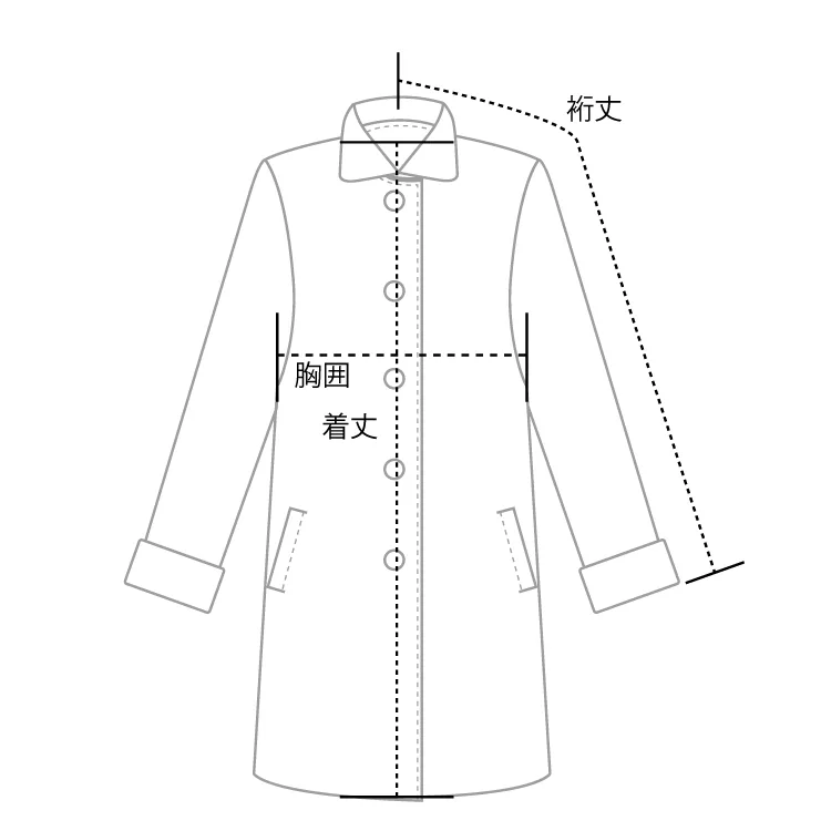 博客來 Because 日本簡約裙式收腰長版雨衣 海藍