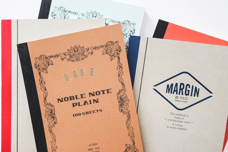博客來 Life 80枚入margin方眼筆記本b5