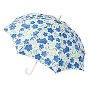 【estaa】日本抗UV輕量耐風晴雨直傘 碧藍花園