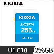 KIOXIA EXCERIA 256GB UHS-I U1 SDXC 記憶卡