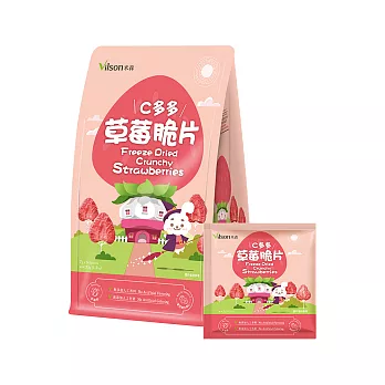 【米森】C多多草莓脆片(7gx5包/袋) 草莓 草莓