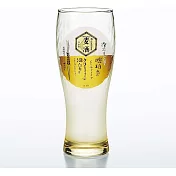 【TOYO SASAKI】日本綿密泡沫琥珀啤酒玻璃杯365ml ‧槌目