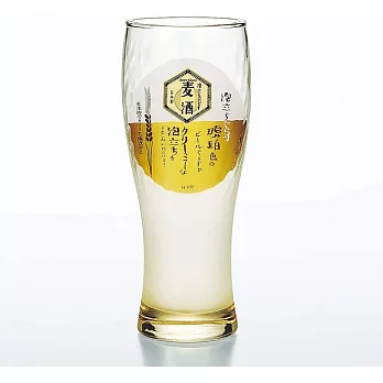 【Toyo Sasaki】日本綿密泡沫琥珀啤酒玻璃杯365ml ‧ 槌目