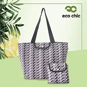 【英國ECO】時尚摺疊大保冷袋(100%再生環保纖維布料)-幾何