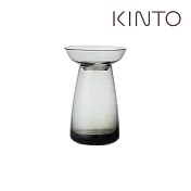 KINTO / AQUA CULTURE 玻璃花瓶 (小)-灰