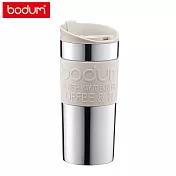 【Bodum】雙層不鏽鋼隨行杯350cc米白色