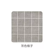 【E.dot】ins簡約棉麻餐巾餐墊灰色格子