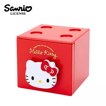 【日本正版授權】三麗鷗 疊疊樂 收納盒 抽屜盒/置物盒 桌面收納 Sanrio -凱蒂貓