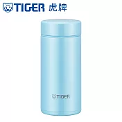 TIGER虎牌 夢重力超輕量不鏽鋼真空保溫瓶 200ml(MMP-J021)蔚藍