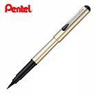 Pentel XGFKP 攜帶型卡式毛筆-珠光系列-附補充墨管2入 金