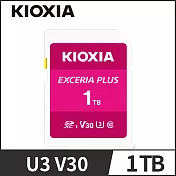 【原TOSHIBA】KIOXIA EXCERIA PLUS 1TB UHS-I V30 U3 SDXC 記憶卡