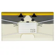 【DECOLE】MASK CASE 口罩收納盒 八字貓