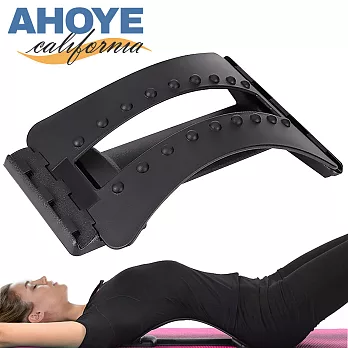 【Ahoye】穴位按摩腰椎伸展器 頂腰器 按摩板