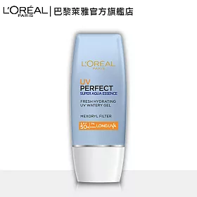 博客來 Loreal Paris 巴黎萊雅完美uv全效防曬水精華spf50 Pa 30ml