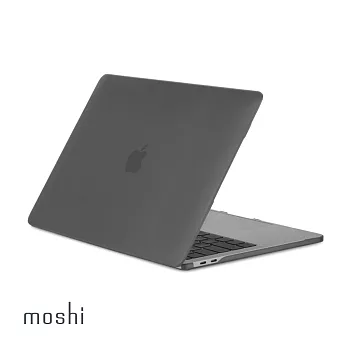 Moshi iGlaze for MacBook Pro 13’’ 輕薄防刮保護殼隱魅黑
