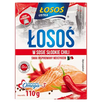 波蘭【LOSOS】鮭魚甜辣醬口味(110G)
