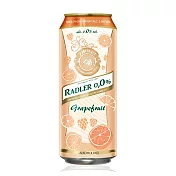德國 Radler 0.0% 萊德無酒精啤酒風味飲-葡萄柚 500ml