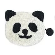 【TOMO】日本可愛動物毛絨零錢化妝包 ‧熊貓
