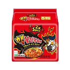 【韓國火辣雞】火辣雞肉風味鐵板炒麵(2倍辣風味)700g (1袋*5包)