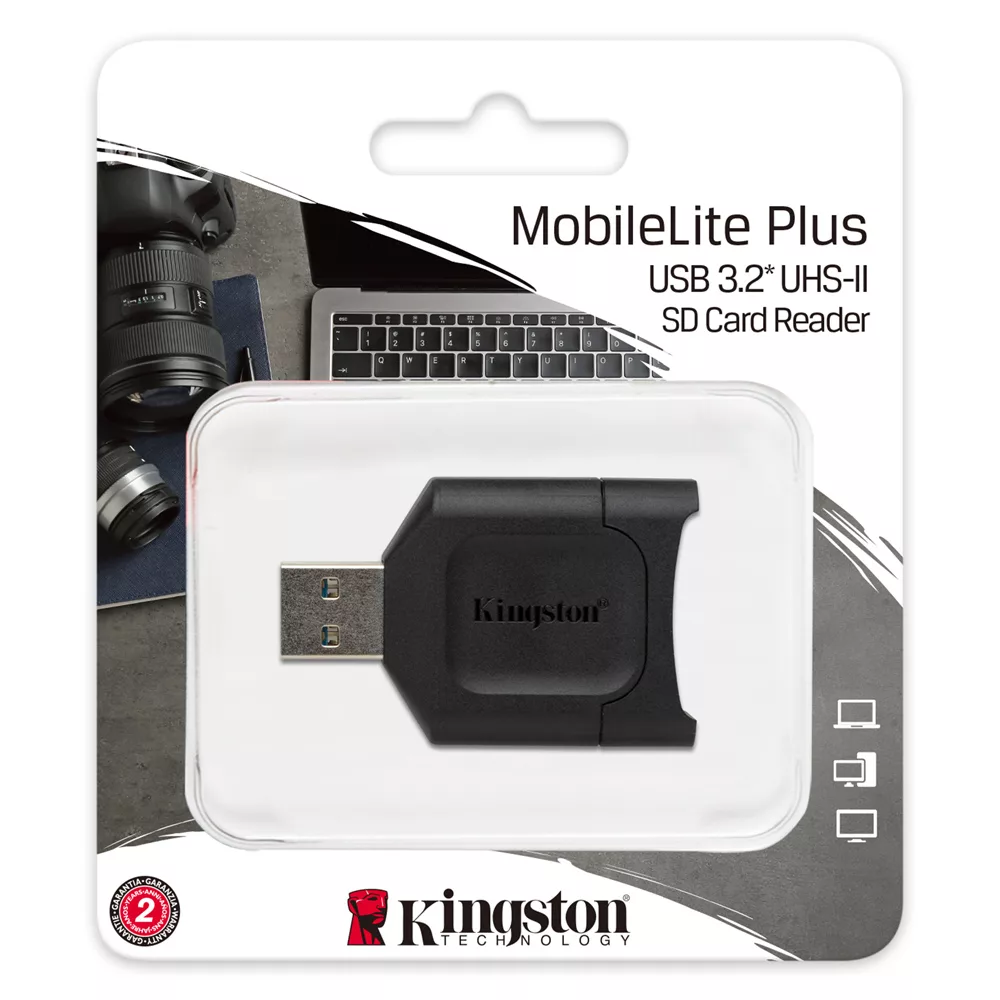 Kingston 金士頓 SD SDXC MLP 讀卡機 MobileLite Plus USB3.2 Gen 1 UHS-II