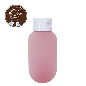 馬卡龍彩色擠壓瓶(60ml) 粉