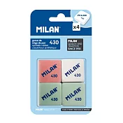 MILAN經典暢銷橡皮擦430_(4入不挑色)