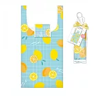 【Q-lia】禮物包裝收納印花環保購物袋 ‧檸檬