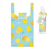 【Q-lia】禮物包裝收納印花環保購物袋 ‧檸檬