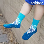 【sokker®】冰河危機4分之3襪