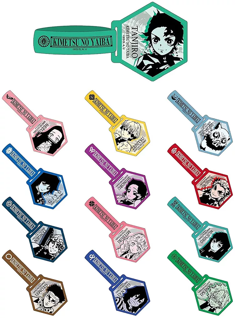 博客來 單入隨機款 鬼滅之刃人物記號裝飾環 博客來 單入隨機款 鬼滅之刃人物記號裝飾環