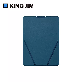 【KING JIM】Sand It文件夾 深藍 A4直向 (2572-BL)