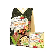 【米森】無加糖水蜜桃脆果(10g*5包/盒) 水蜜桃