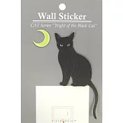 【日本Field Point】貓咪系列可愛插座壁貼 ‧黑貓