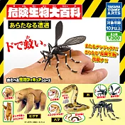 【日本正版授權】全套3款 危險生物大百科 新遭遇篇 扭蛋/轉蛋 動物模型 TAKARA TOMY 884085