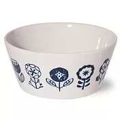 【Minoru陶器】自然花卉陶瓷丼飯碗480ml ‧白