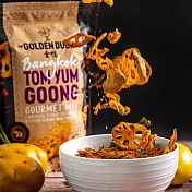 【金鴨】golden duck新加坡 鹹蛋炸魚皮-泰式酸辣蝦風味乾鍋